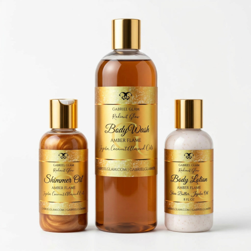 Amber Flame Glam N Glow Pack