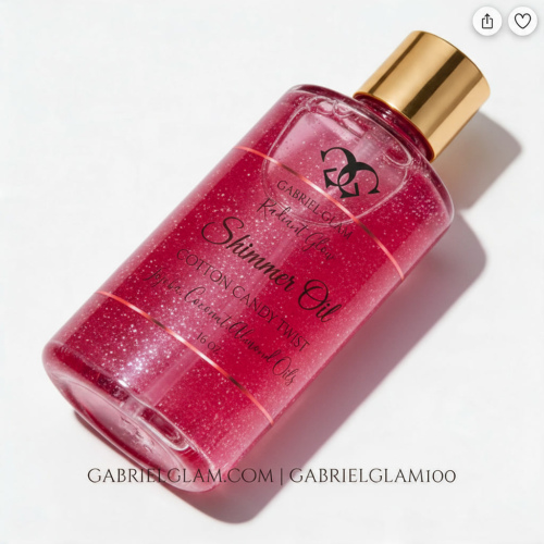 Cotton Candy Twist PInk Shimmer Oil