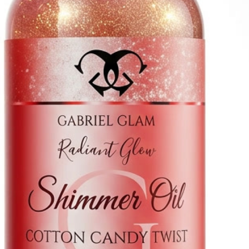 Cotton Candy Twist Shimmer Oil 8