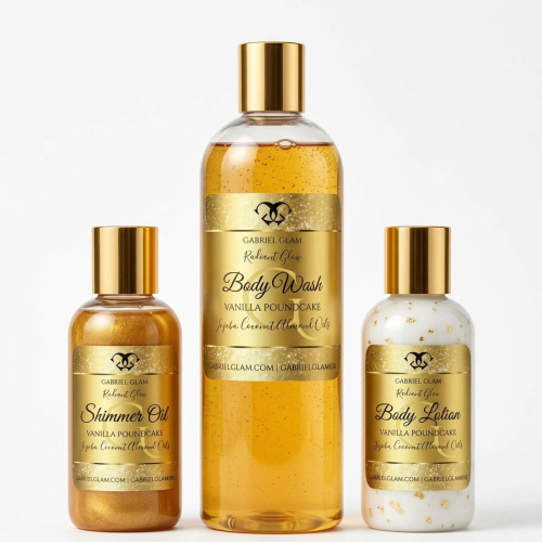 Vanilla Poundcake Glam N Glow Pack